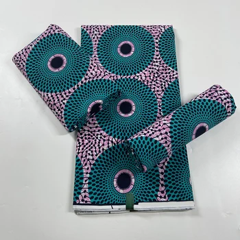 Sinya Ghana Style Nigeria Ankara 100% Cotton Veritable Real Wax Africa Wax Print Fabric For Home Textile