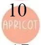 10 albaricoque