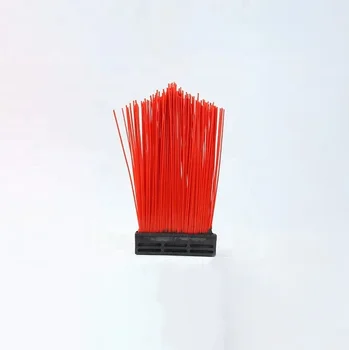 Factory Price Zoomlion Block Street Sweeper Brush Red Square Brush for Road Cleaning