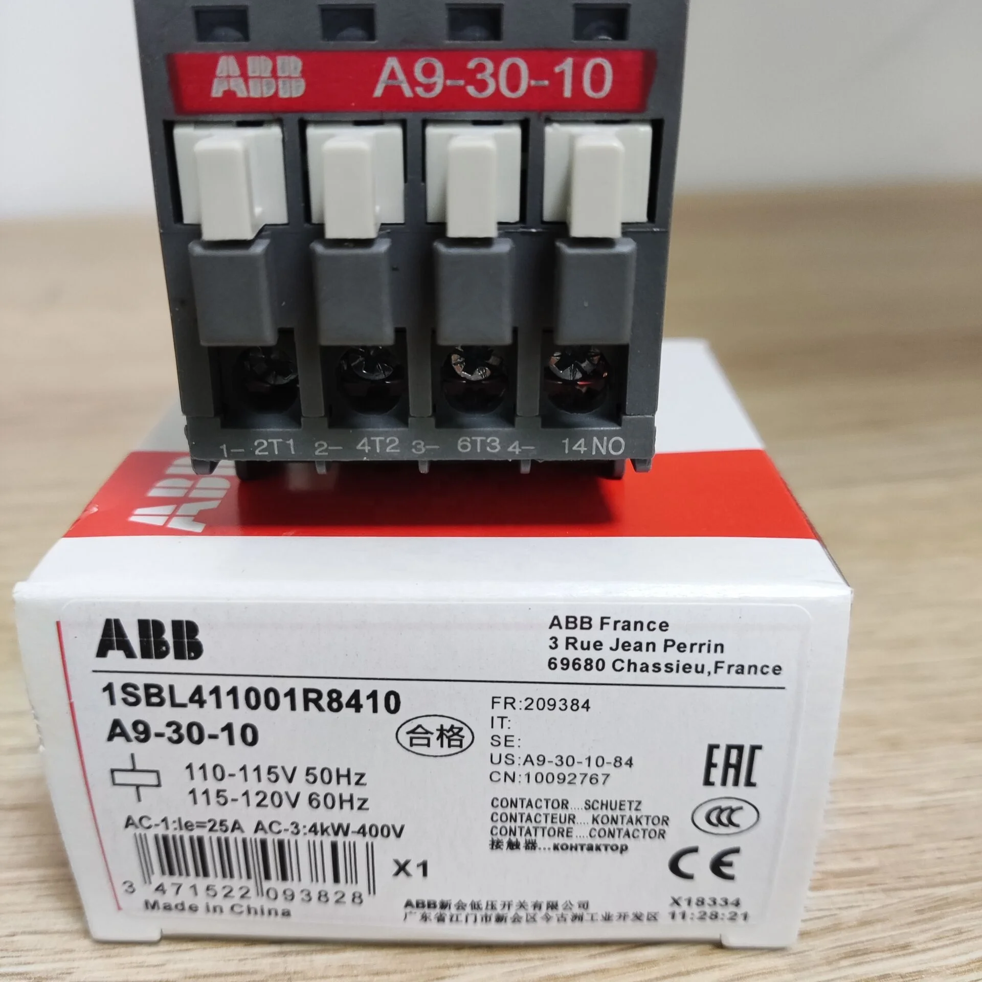 EV200HAANA 1-1618002-8 Original High Voltage Relay DC Contactor for New Energy Vehicles