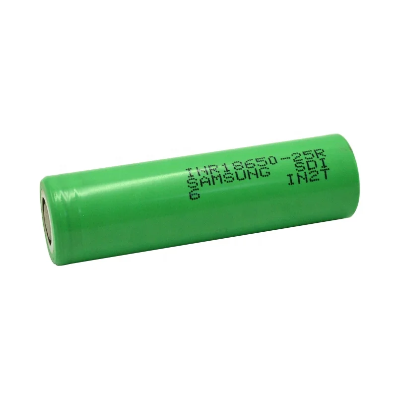 Rechargeable Battery 18650 3.7v 2500mah Inr18650 25r For Electric ...