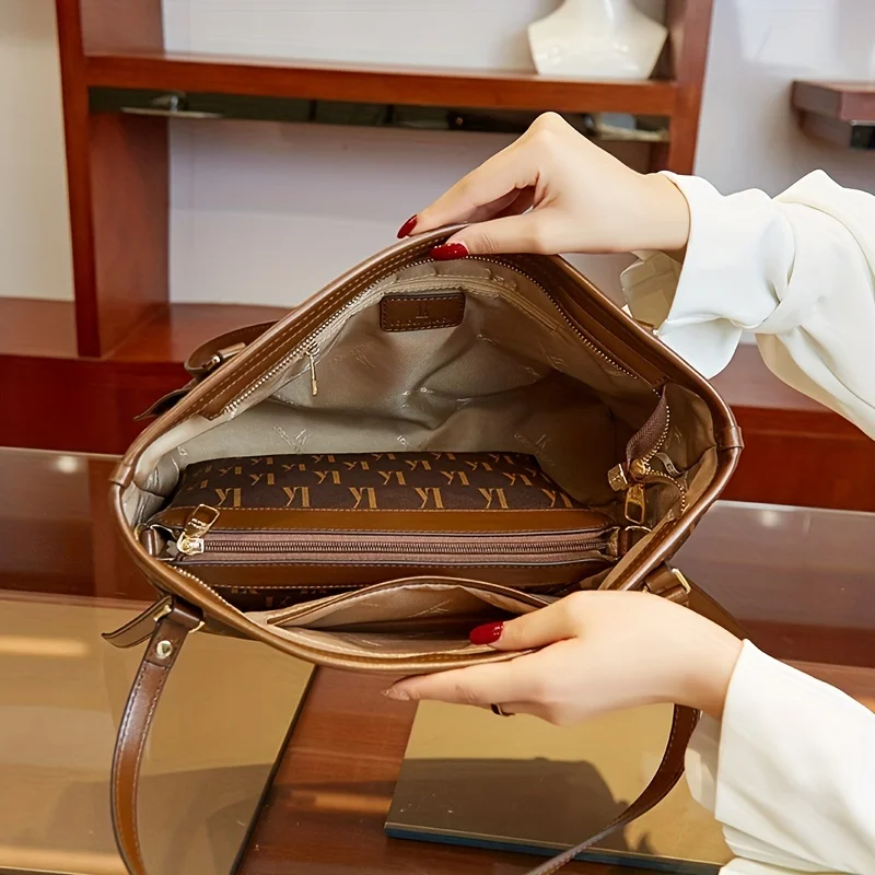 Elite Vintage Geometric Luxury Handbag Set