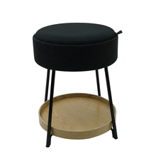 Modern Foot Stool Wholesale Foldable Bedroom Vanity Stool for Home Office Kitchen Outdoor Use