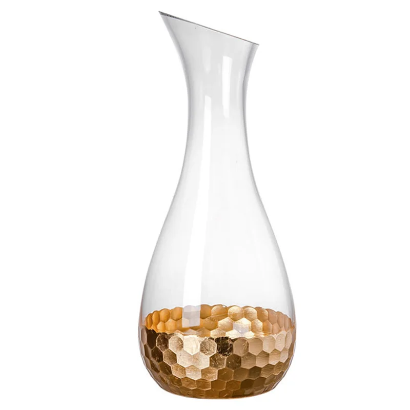 Hammered Glass Carafe