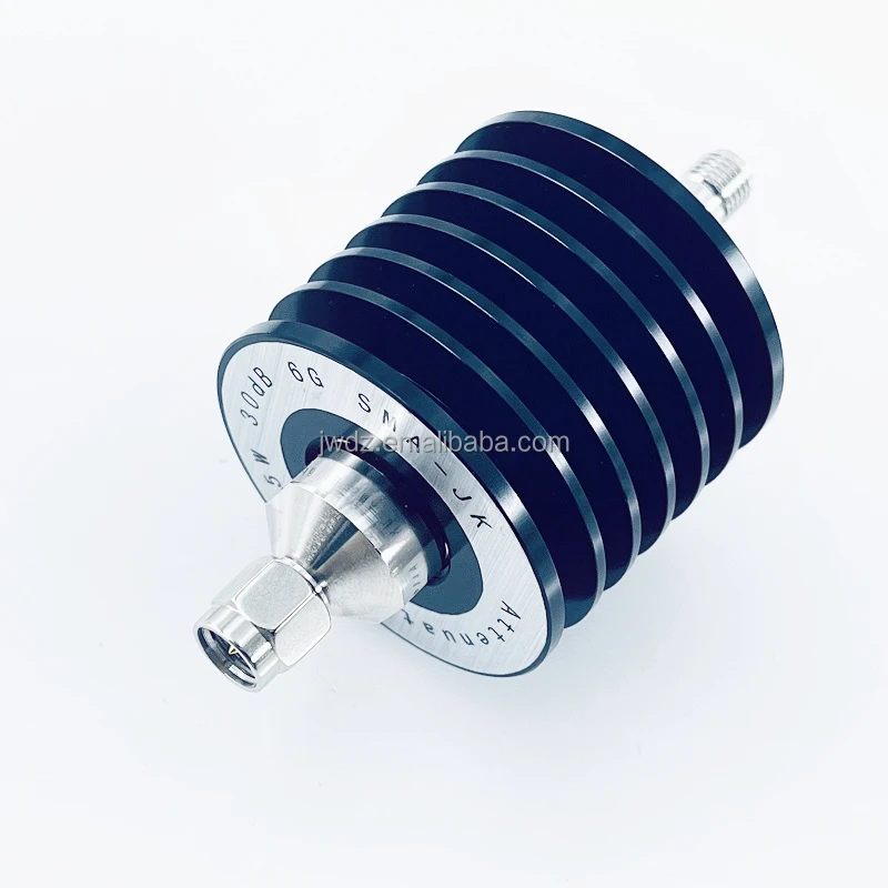 25W DC-6G 8G 10G 12.6G 18G SMA Coaxial Attenuator 1db.2db.3db.5db.6db.10db.20db.30db.40db.50db Attenuator