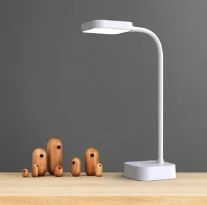 Battery Powered Rechargeable Small Desk Lamp Dimmable LED Desk Light Eye protection Study Lamp, Bedside Reading Lights