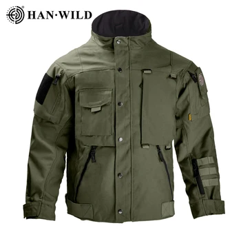 HAN WILD Mark jacket windproof and waterproof outdoor jacket 1050D fabric anti tearing