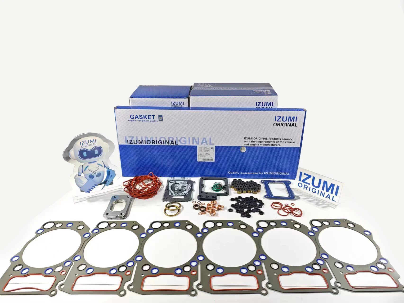 IZUMI ORIGINAL 6D170 Diesel Engine Parts Overhaul Rebuild Repair Liner Kit FOR KOMATSU details