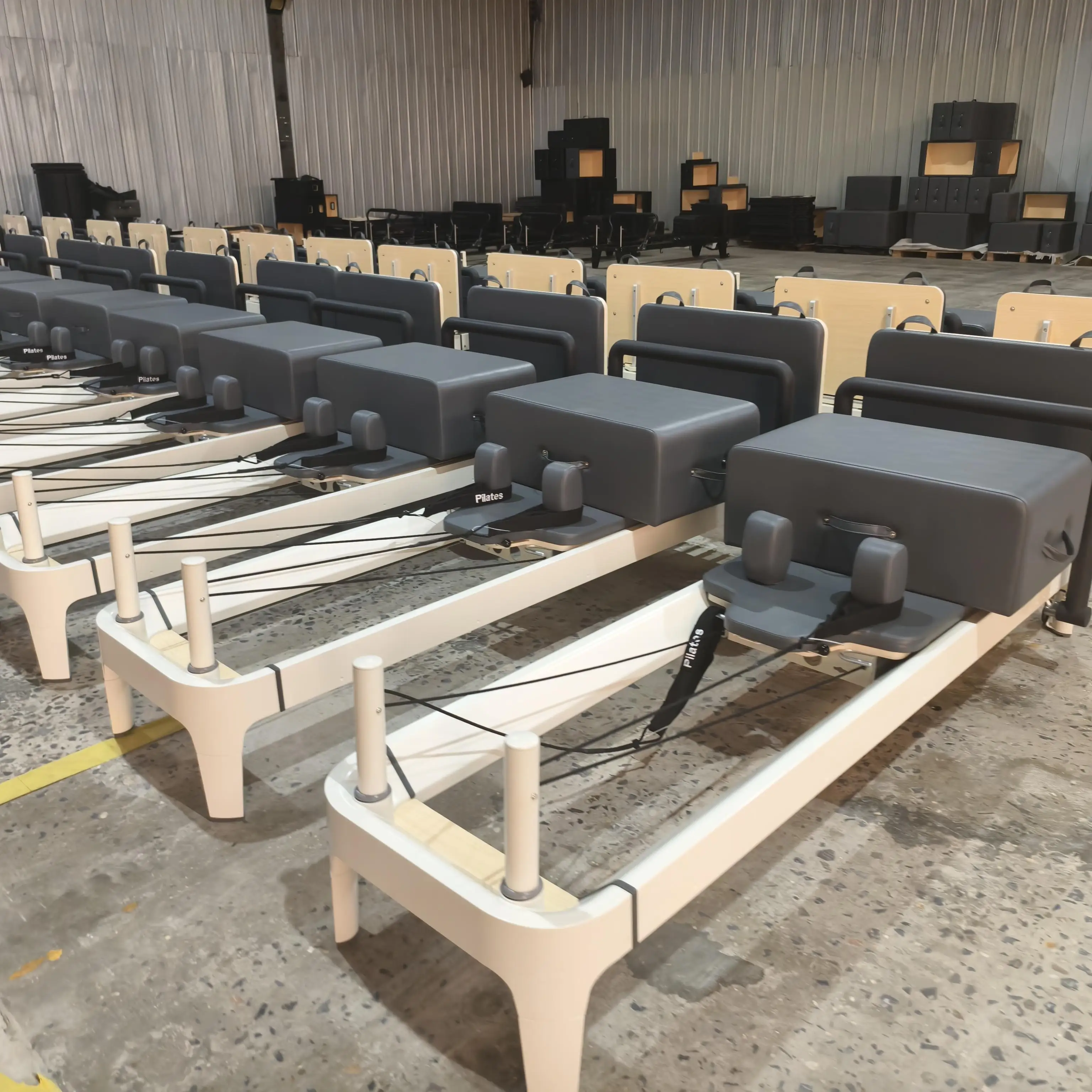 Wood Reformer for Pilates and Yoga Fitness Equipment for Studios and Wholesale product detail 3
