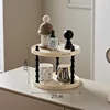 Round - Two layers - Cream color