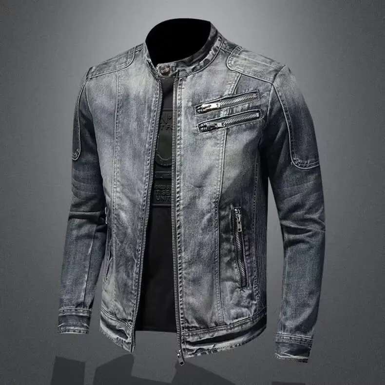 2026 Spring Autumn Cool Stylish Men's Bomber Jacket Instagram High Street Fashion Brand