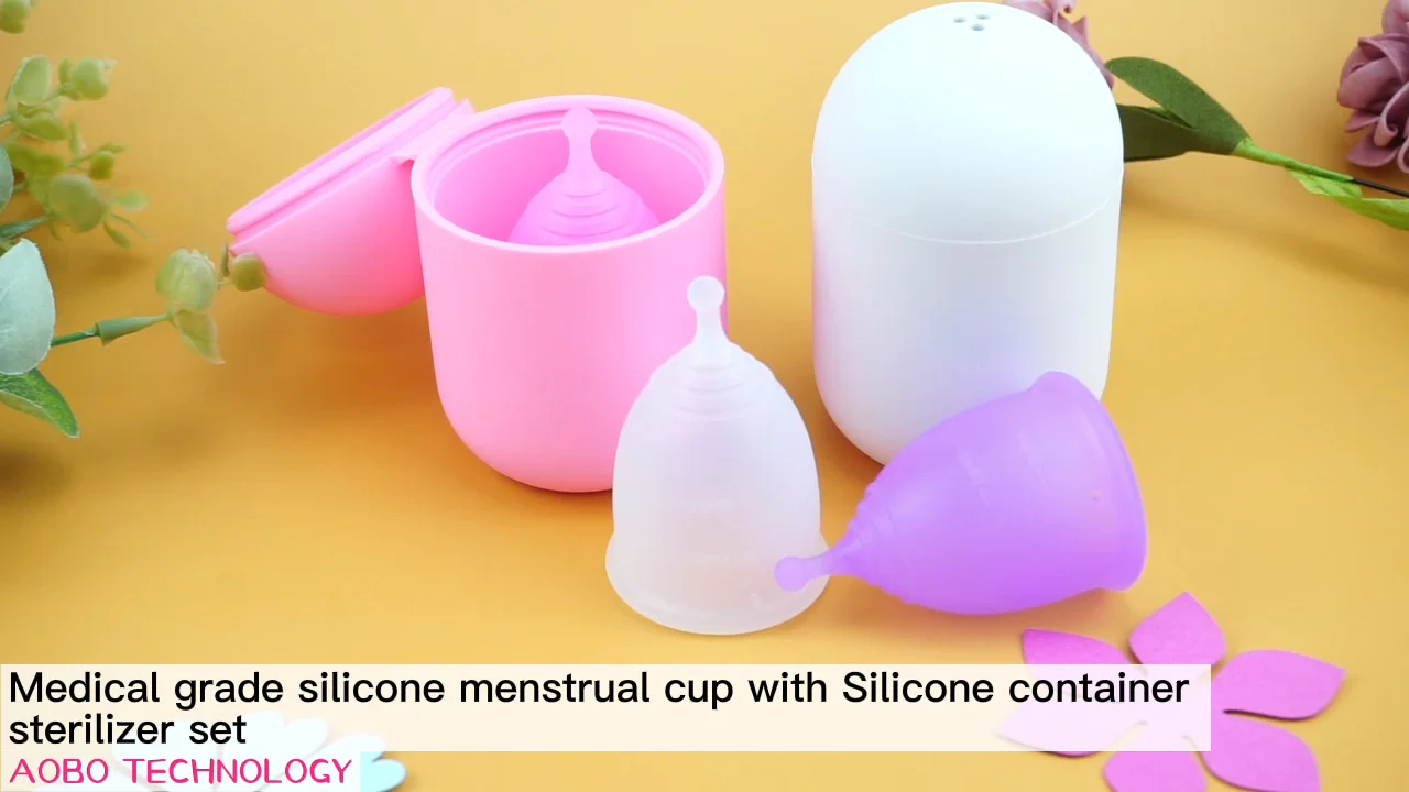 Wholesale Custom Reusable Lady Period Cup 100 Medical Silicone Menstruation Copa Menstrual Cups 1708