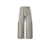 Pantaloni - grigio avena
