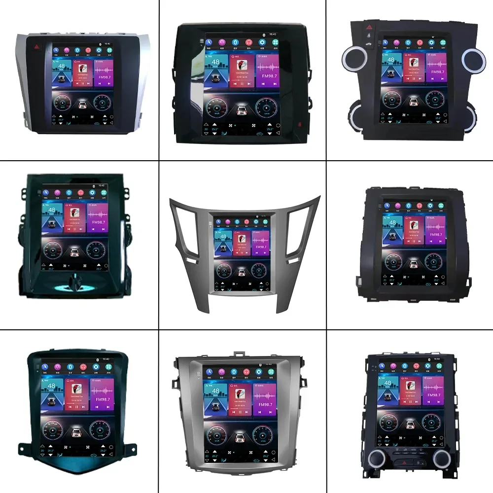 Estilo Tesla Universal 9,7 pulgadas Android Car Radio Automotive Multimedia GPS Player