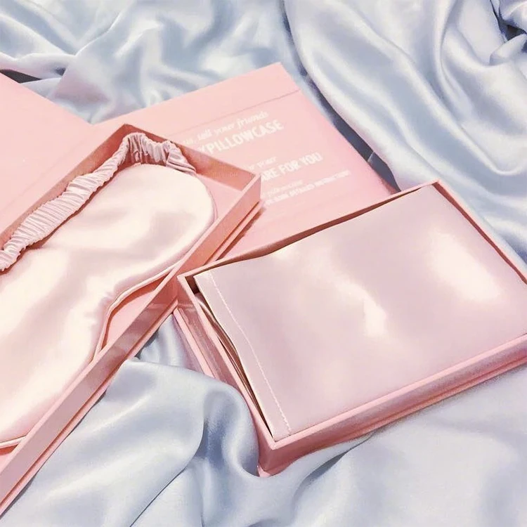 Wholesale 22mm 100 Natural Organic Mulberry Silk Satin Pillowcase Set