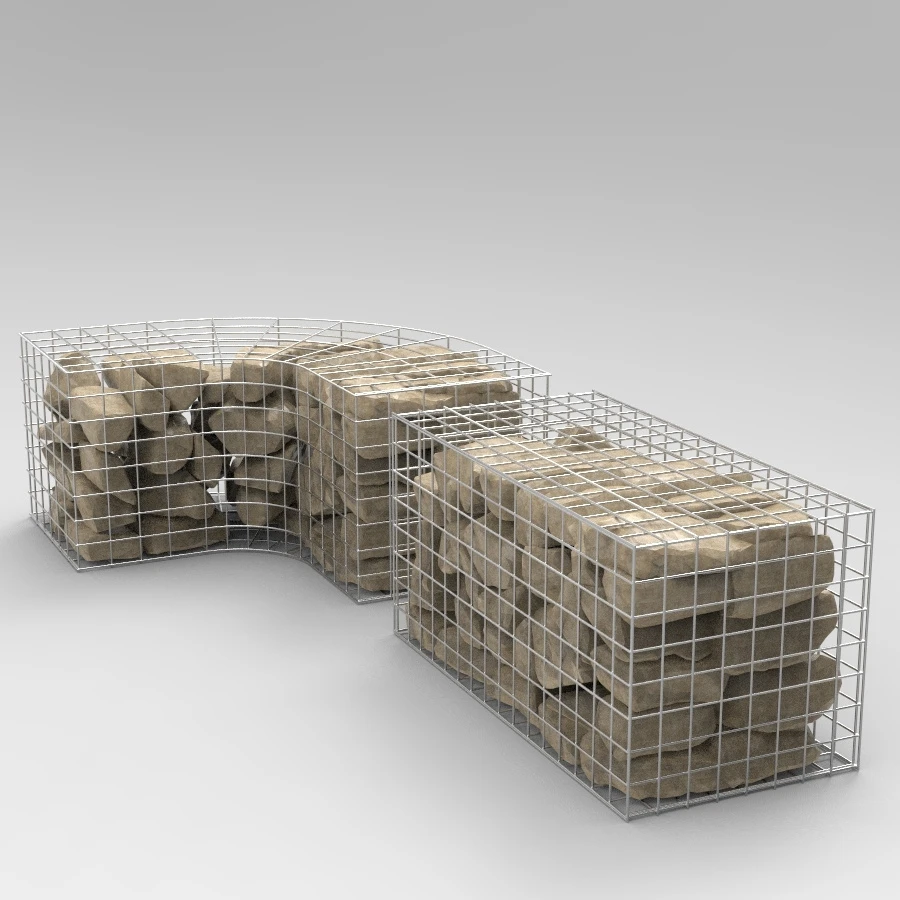 1mx1mx1m Galvanized Steel Gabion Baskets Welded Wire Cloth Mesh with Hexagonal Hole Shape Cut-to-Order Features