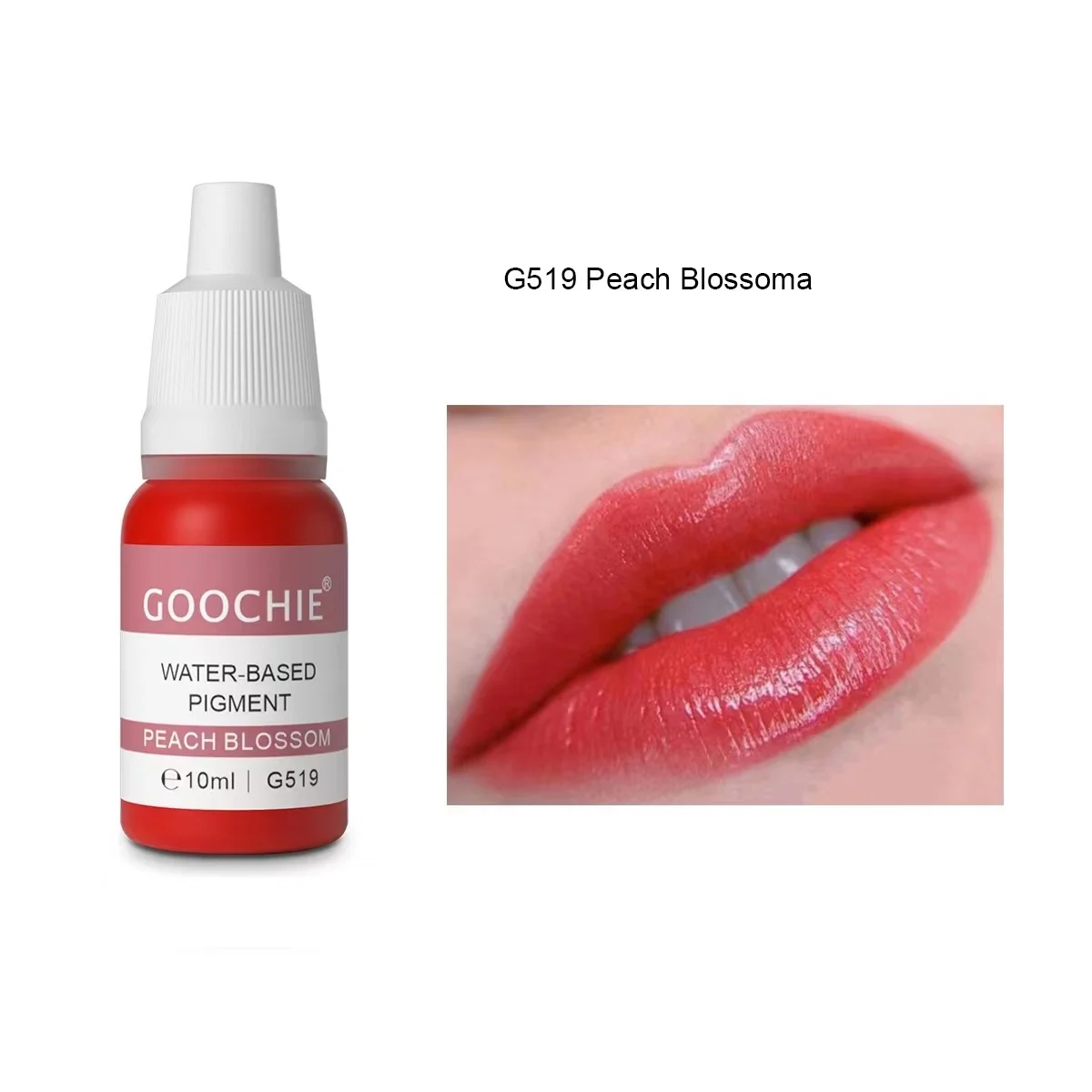 Goochie PMU Machine Pigment Tattoo Ink Eyebrow Lip Permanent Makeup Pigments