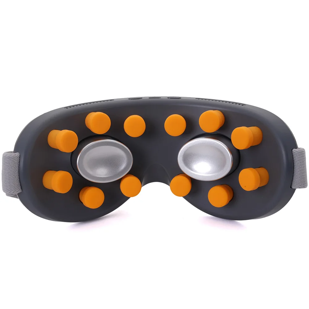 product new intelligent 12 point vibration eye care massage equipment smart electric eye massager eye massager with heat and cooling-4
