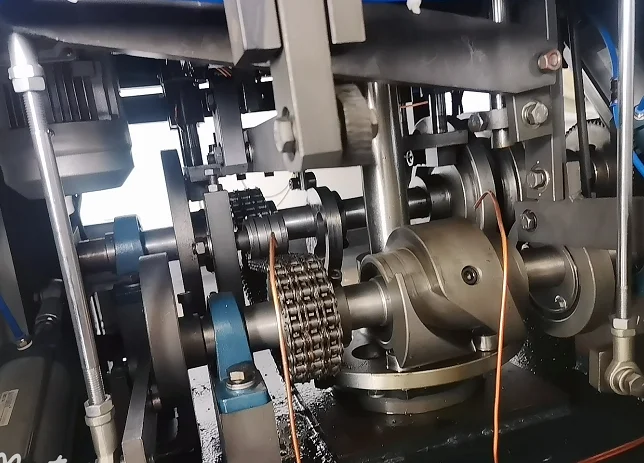 2023 Disposable Cup Hollow Wall Double Layer Sleeve Forming Machine With Thick Coffee Paper Cup manufacture