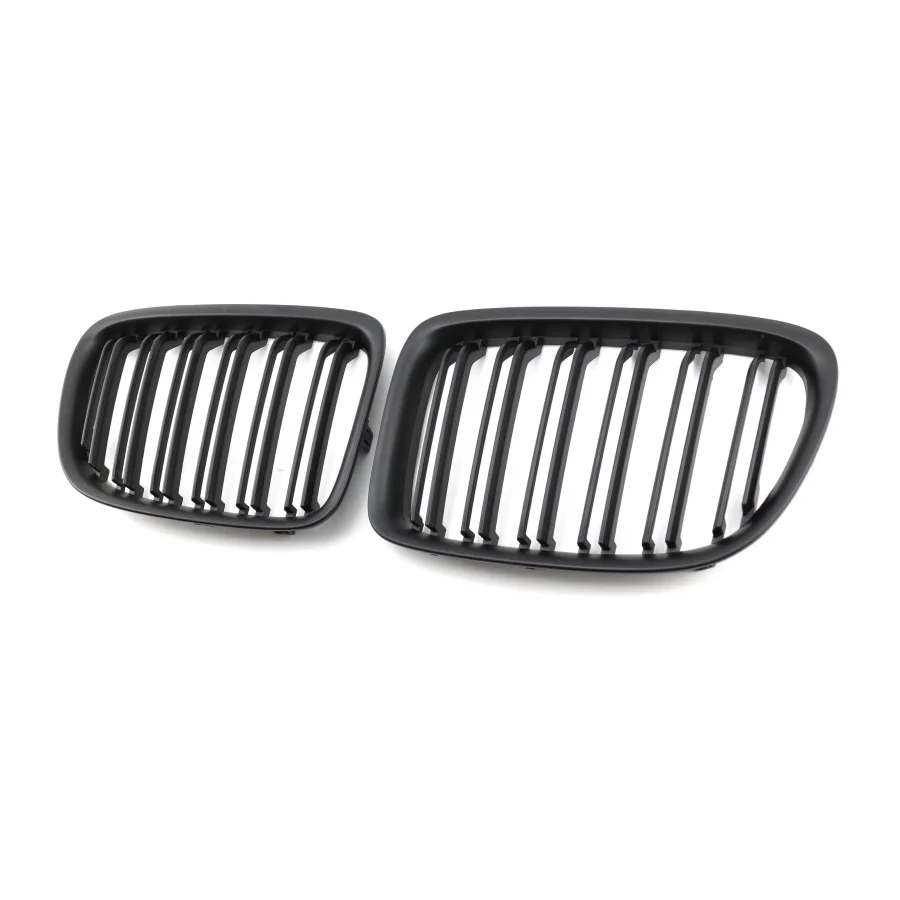 product tiypeor car abs grille in three colors carbon fiber pattern matte black front kidney grille for bmw x1 e84 2012 2016 models-3