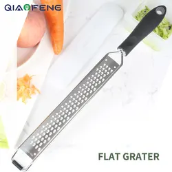 Heavy Duty Stainless Steel Blade Citrus Zester Vegetable Flat Grater