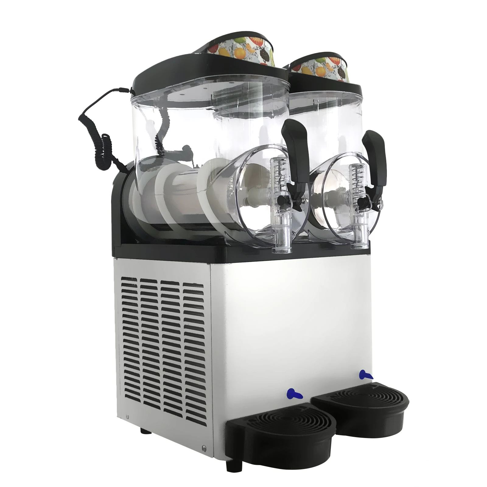 2 Tank Slash Machine Ice Slush Machine Slush Granita Machine for Sale