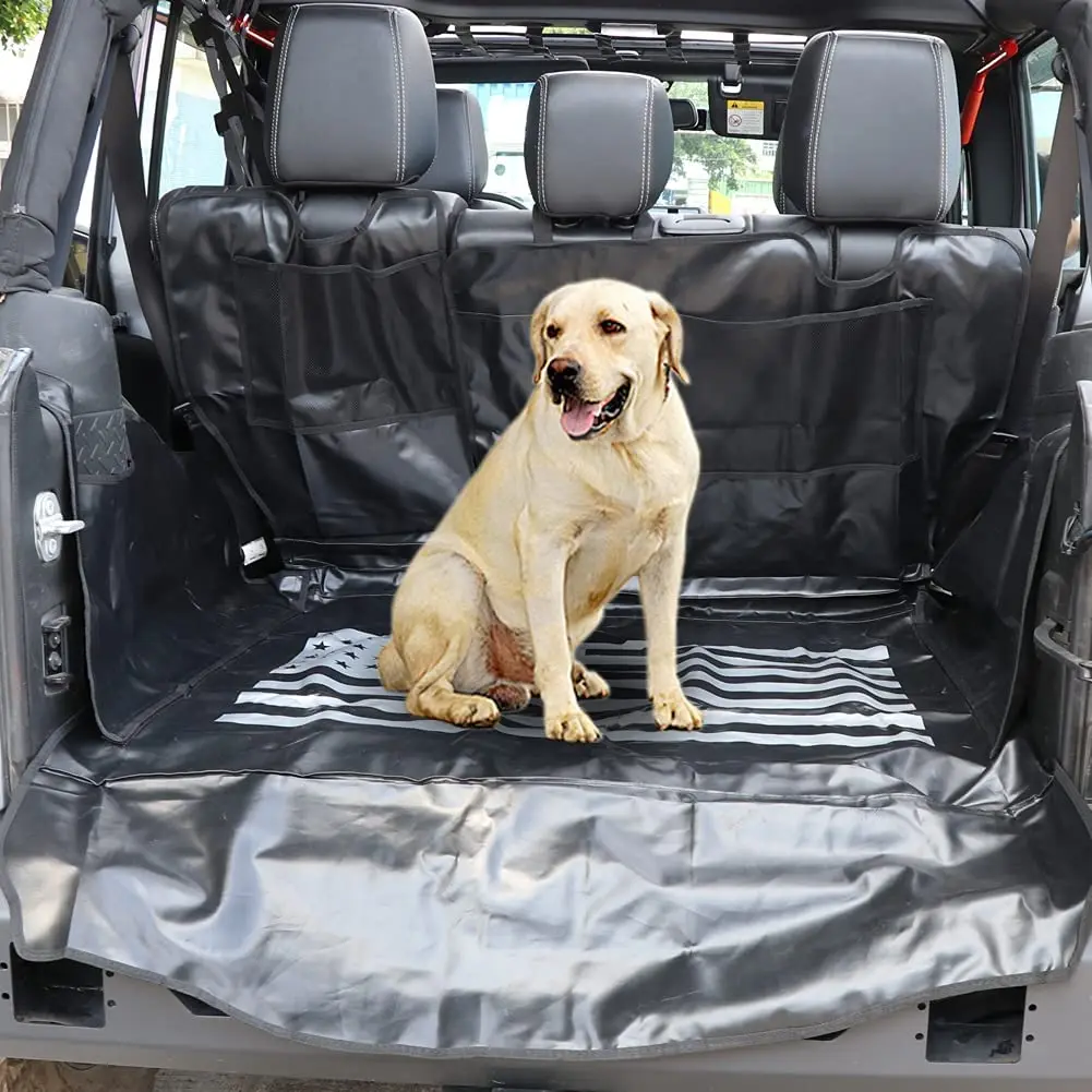 Upgraded Dog Seat Covers 100% Waterproof Pet Seat Cover (usa Flag)with  Storage Pockets Washable Dog Hammock For Jeep Jk Jl - Buy Dog Car Seat  Covers Xl,Dog Back Seat Cover Protector Waterproof,Dog