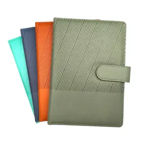 N524 A5 Hardcover Notebook with 100 Sheets Fabric Cover for Promotional and Wholesale Use