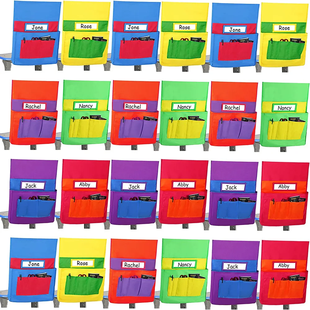 Карманы с карманами для классных принадлежностей