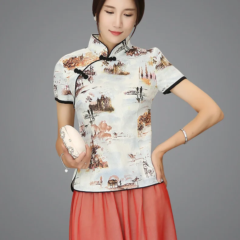 qipao blouse