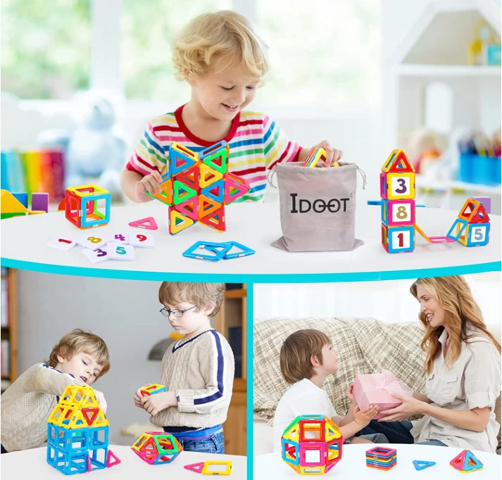 Best Seller Cube Magnetic Educational Diy Toy Set Abs Plastic And Wood ...