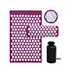 Purple rose thorn cushion headrest cloth bag-three-piece set