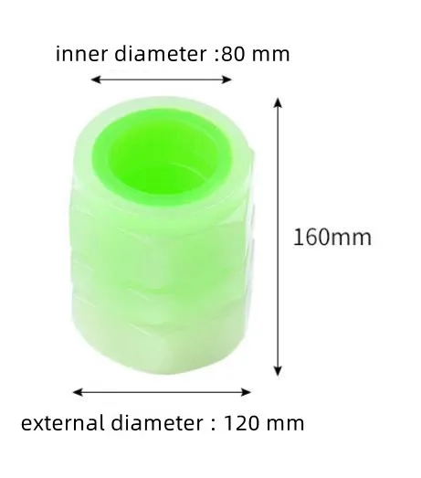 Модные аксессуары для шин автостайлинга светящаяся накладка на клапан в ночное время автомобилей грузовиков мотоциклов