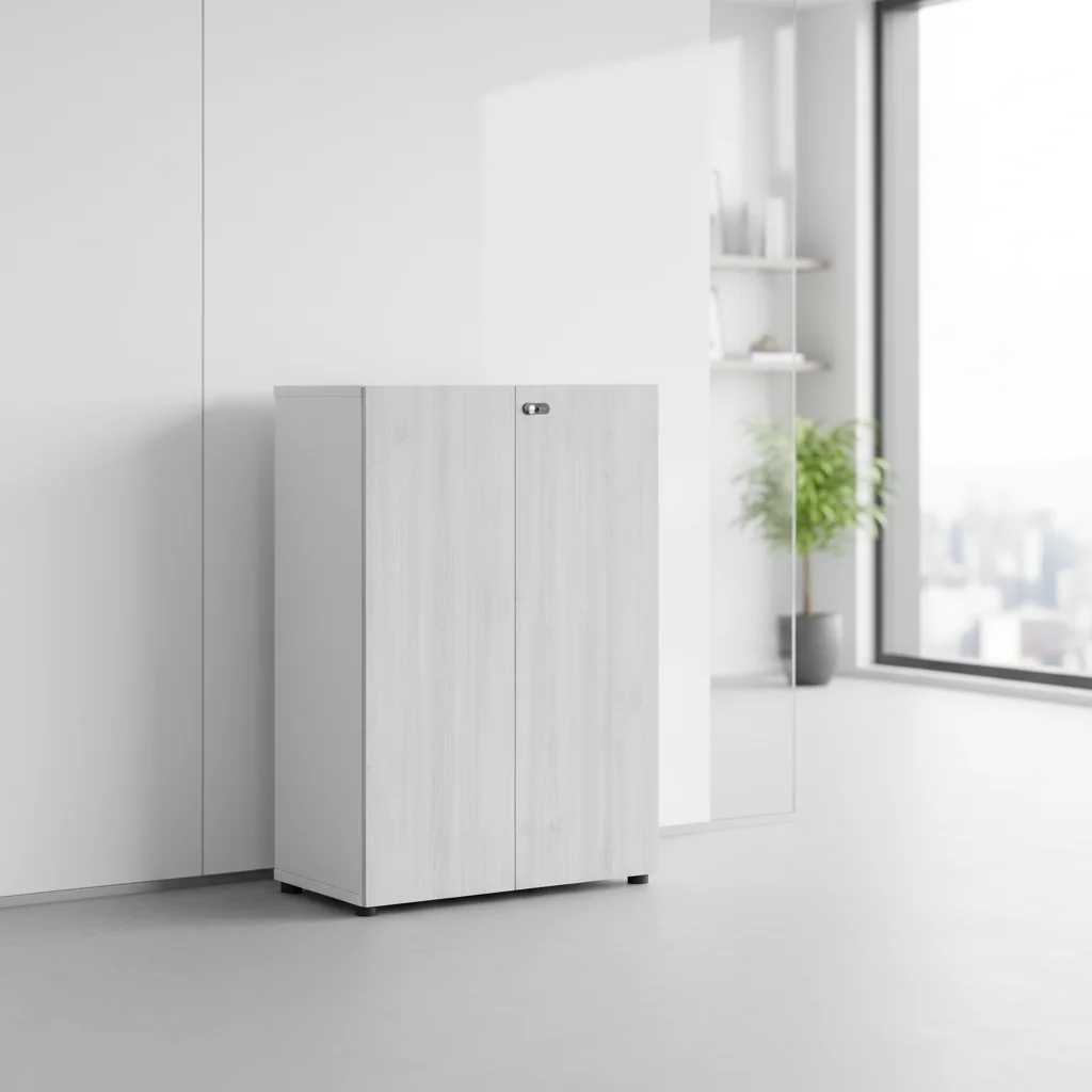 Professional Wooden Industrial Workshop File Cabinet Home Office Large Capacity Double Door Storage Office Organization 5