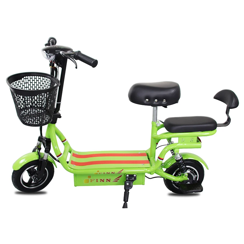 Factory New 36v 350w Mini Electric Pedal Scooter for Adults Brushless Motor Two-Person Capacity with 150kg Load 25kmh Max Speed