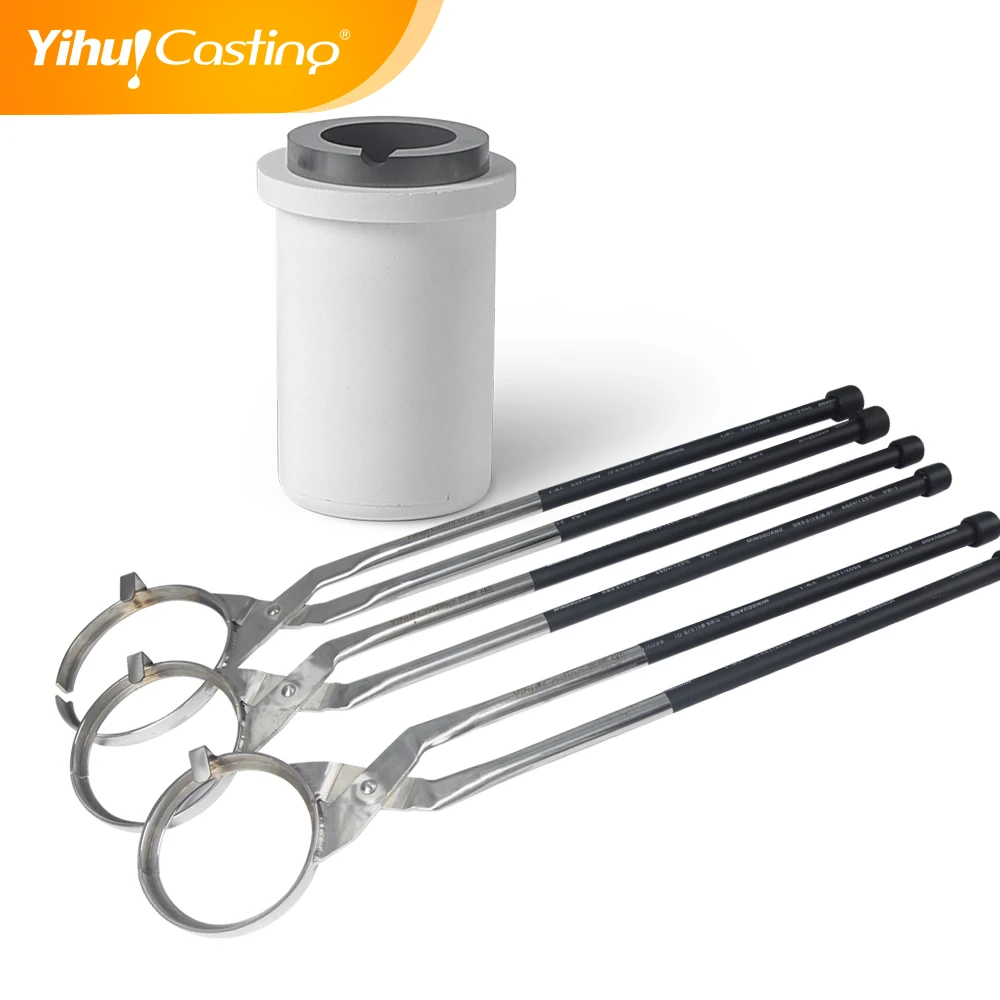 Stainless Steel Crucible Tong Jewelry Casting Tools for Jewelry Electric  Furnace