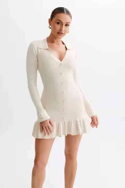 knit bandage dress Cecilya Knit Bandage Mini Dress – edikted