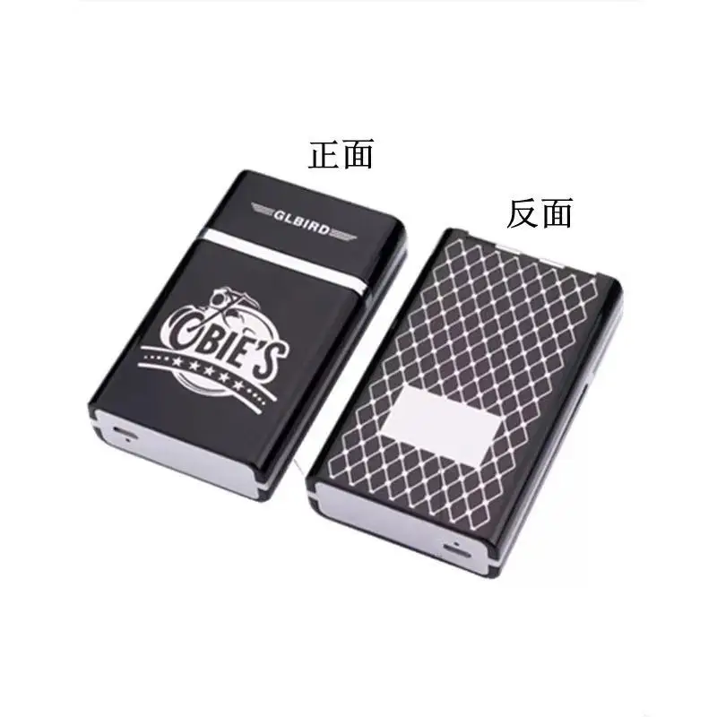 Source Multifunctional Cigarette Case with Rechargeable Electronic