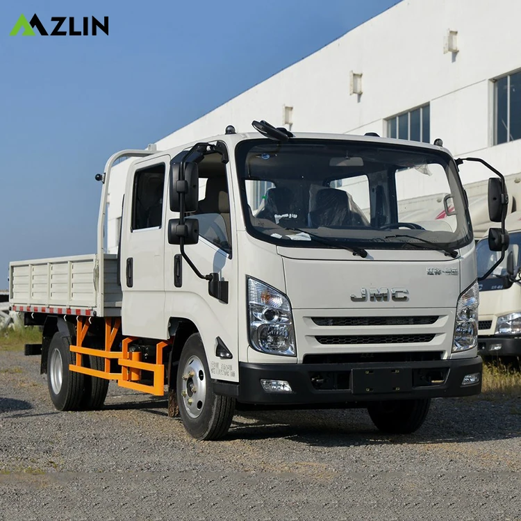 Brand New Jmc Carrying Plus 4x2 Light Cargo Fence Truck Camera Automatic Manual Double Cabin Truck Jmc 2 Ton Euro 4 1 - 10t Left