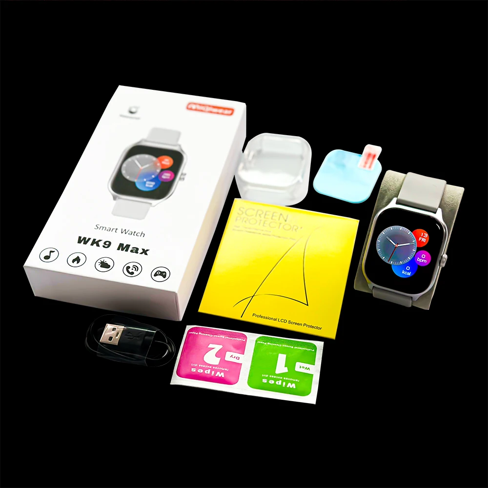 2024 Newest Wk9 Max T800 Ultra Smart Watch 2.01 Inch Screen Rotating ...