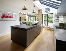 Modern Ready to Assemble Modular Style Stainless Steel Kitchen Cabinet European Style Luxury Kitchen Cabinets