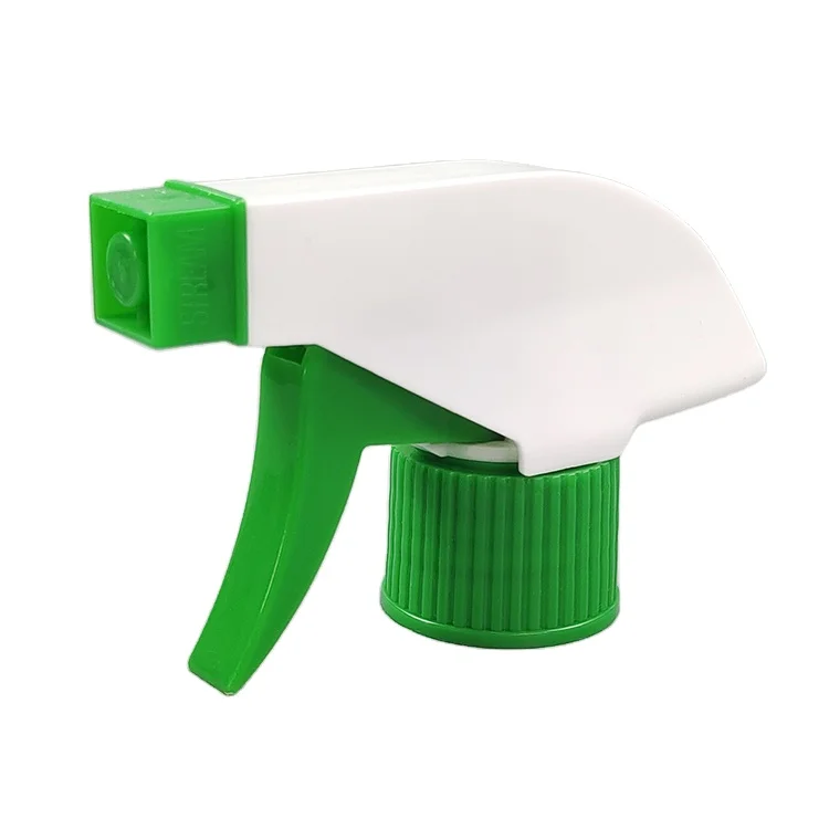 Yuyao Factory Supply 28/400 28/410 28/415 White Green Sprayer Trigger for Cleaning Bottle Stopper Plastic Sprayer