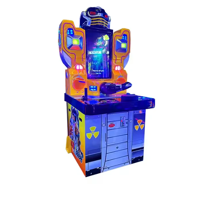 Hercules Metal for Arm Wrestling & Boxing Coin-Operated Arcade Machine Fun City Park Entertainment for Children Featuring Sports