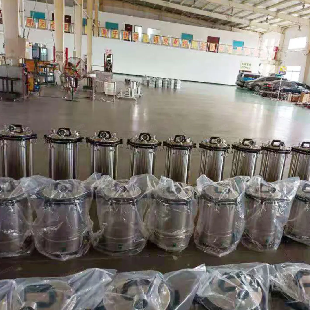 Hot Sale 18L 24L 30L Factory Direct Portable Pressure Steam Autoclave Sterlizer