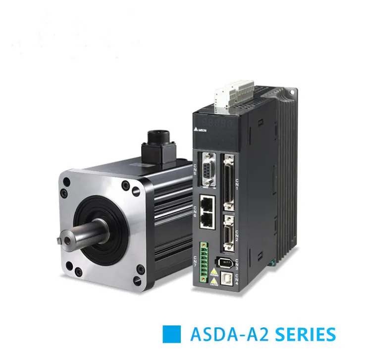 ASD-A2-0221-F Delta Servo Motors and Drive 3kw 4kw 40kw 75kw Ac Servo Motor 200w Para Maquina De Cocer Coser Costura Industrial