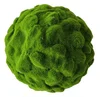 02 Palla di erba verde da 10cm