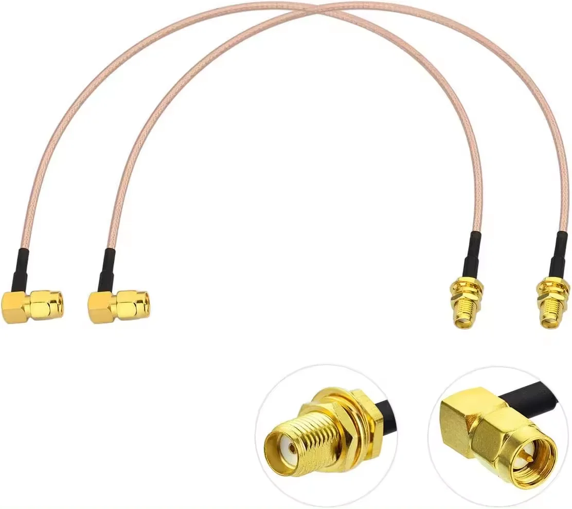 Manufacture Low Loss RG400 M17/128 Double Copper Braid Shielded  Coaxial Cable for communication