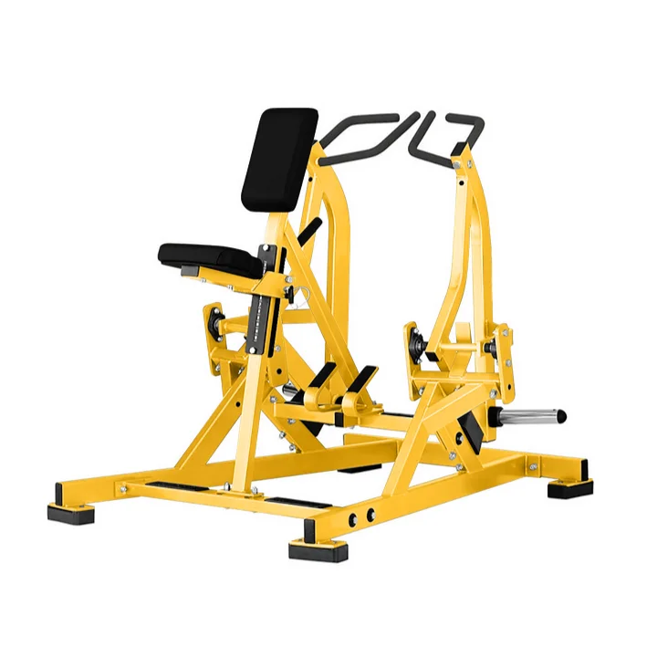 Iso-lateral Seated Rowing Gym Equipment Steel Bodybuilding Fitness ...