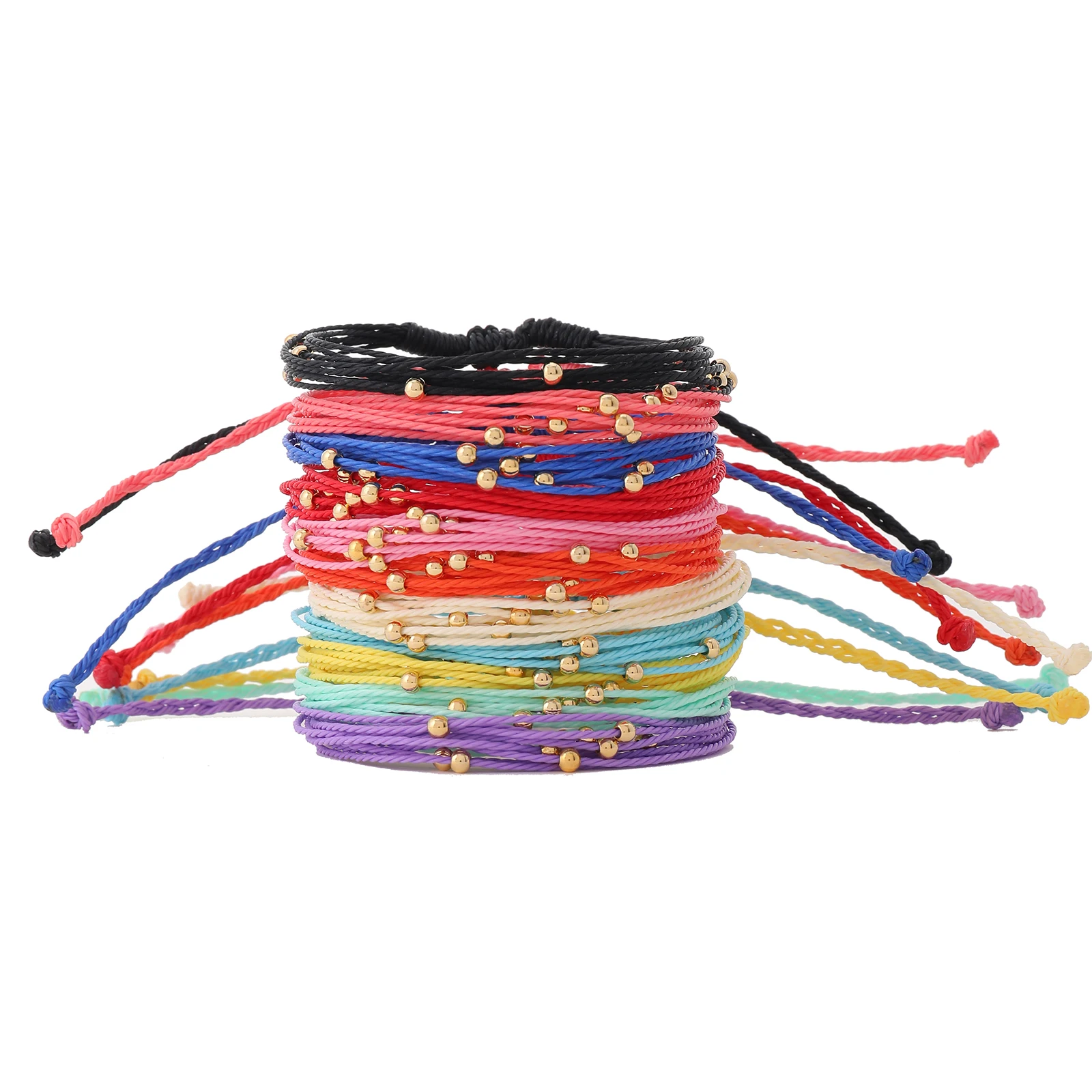 Tinksky 7pcs Hand-woven Hippie Style Braided Thread Friendship Bracelets  Wrist Ankle Bracelets - Walmart.com