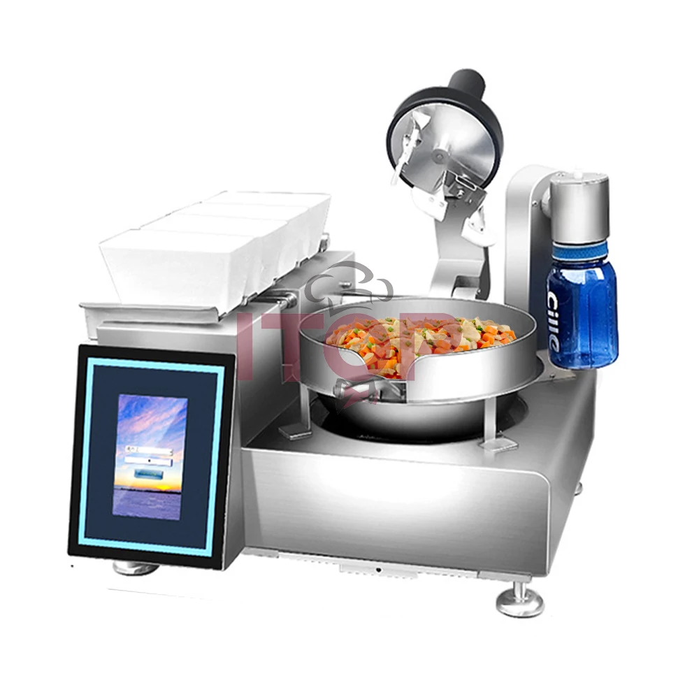 Restaurant Auto Cooking Machine Stir Fryer Healthy and Safety Rotating Automatic Wok Cooking Machine Fry Fried Rice Machine